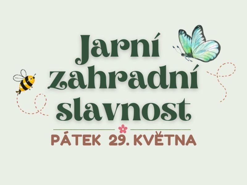 Jarní zahradní slavnost