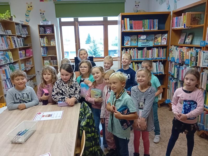 Návštěva v knihovně