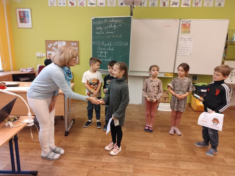 Recitační soutěž : školní kolo