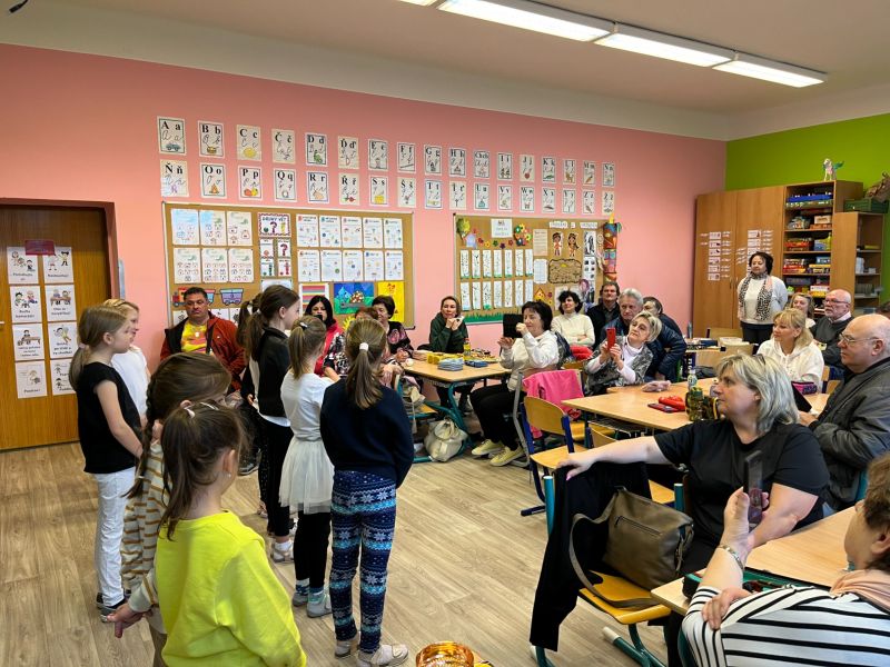 Den s prarodiči 2.A