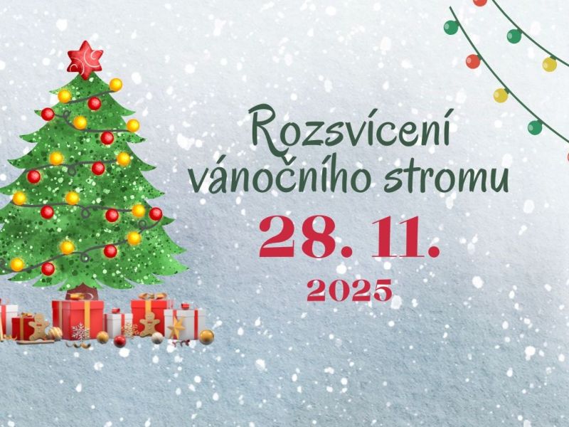 Rozsvícení vánočního stromu 2025